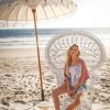 Tropical Fringe Kimono Cardigan Rayon Blend Beach Cover